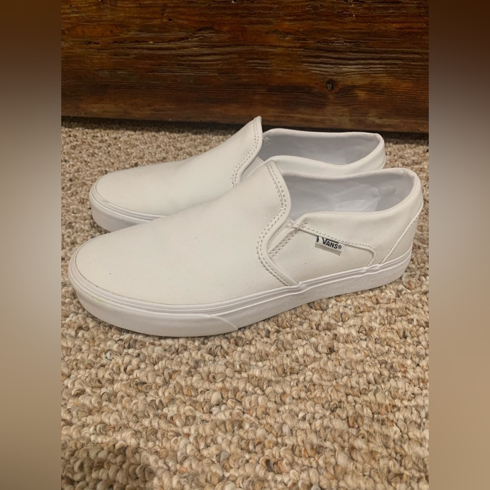 Vans slip on sneakers